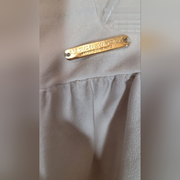 Marc New York Beige Tiered Maxi Boho Skirt Medium Festival - Picture 2 of 3